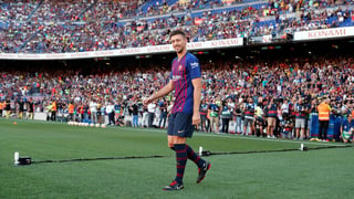 Lenglet, de 23 años, se ha consolidado como titular en el Barcelona esta temporada aprovechando la lesión de su compatriota Samuel Umtiti. (ESPECIAL)