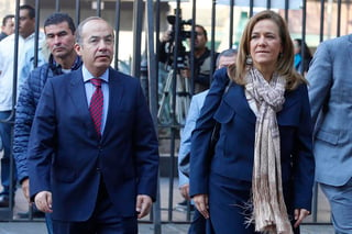 En la carta fechada el 11 de enero de 2018, el ex presidente Calderón expone: 'me tocó enfrentar organizaciones delincuenciales, algunas de las cuales hay quienes las consideran entre las más peligrosas del mundo'. (ARCHIVO)
