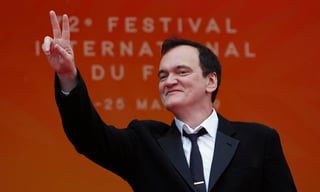  Quentin Tarantino regresa el martes al festival de la Riviera francesa con su más reciente película, 'Once Upon a Time in... Hollywood'. (ARCHIVO)