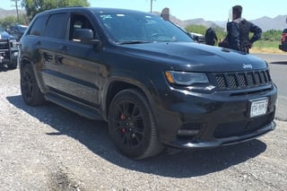 El vehículo recuperado y la conductora detenida fueron enviados a la ciudad de Durango donde serán investigados. (EL SIGLO DE TORREÓN)