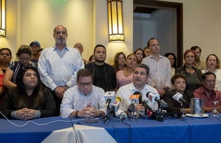 Durante una conferencia de prensa en Managua se anunció un paro nacional para hoy en demanda de la liberación de todos los reos políticos: en arresto domiciliario, presos y procesados. (EFE)