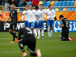 México Sub-20 cae en su debut del Mundial ante la Selección de Italia. (AP)