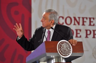 López Obrador informó que en ese periodo se han decomisado 245.8 millones de pesos en drogas. (NOTIMEX)