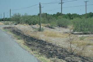 Se mantienen alertas para evitar incendios en terrenos y pastizales. (EL SIGLO DE TORREÓN/CLAUDIA LANDEROS)
