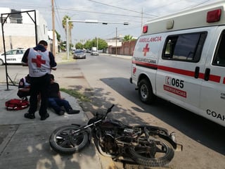 El reporte del accidente se suscitó alrededor de las 9 de la mañana, ya que a través del sistema de emergencia 911 reportaron al herido y solicitaron una ambulancia de la Cruz Roja. (EL SIGLO DE TORREÓN)
