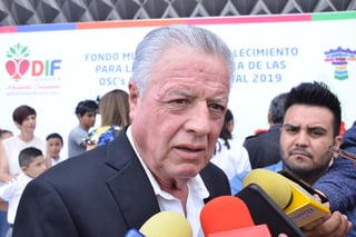 “Si hubiera alguna instrucción lo haríamos, ahí aplicamos los reglamentos y las leyes que hay en Coahuila”, dijo el alcalde Jorge Zermeño. (ARCHIVO)