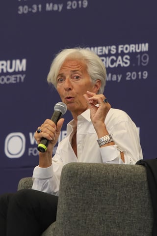La directora del FMI expresó preocupación ante la violencia. (EFE)