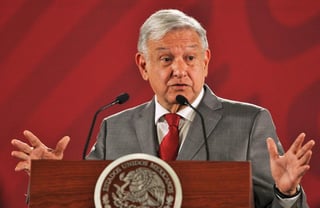 López Obrador dijo que envió a su secretario de Relaciones Exteriores, Marcelo Ebrard, a Washington para mostrarle a Trump datos que demuestran que México está tomando medidas para frenar la inmigración ilegal. (EFE)