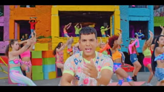 El video de “Pega pega” es un clip lleno de color y baile. (ESPECIAL)