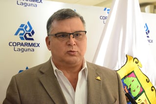 Fernando Menéndez Cuéllar, presidente del Centro Empresarial de la Laguna.