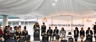 La consejera presidenta del Instituto Electoral de Tamaulipas informó que se habían instalado las 4 mil 664 casillas programadas para la jornada electoral. (TWITTER)