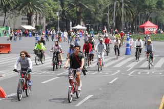 En la víspera de la conmemoración del Día Mundial de la Bicicleta (3 de junio), la Universidad Nacional Autónoma de México (UNAM) destacó el crecimiento del uso de este medio de transporte en la capital del país. (ARCHIVO)
