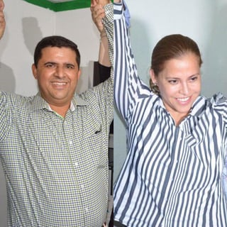 Marina Vitela y Homero Martínez no fueron favorecidos con el voto de sus vecinos. (ARCHIVO)
