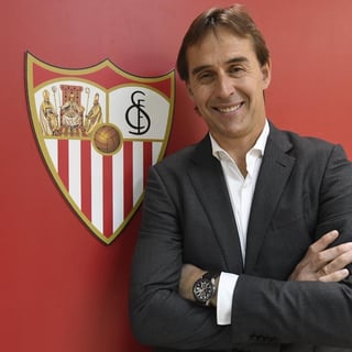 El club Sevilla de España hizo oficial la contratación del técnico español Julen Lopetegui para las próximas tres temporadas. (ESPECIAL)