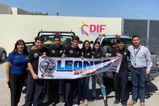 Integrantes del club 'Leones' del Instituto Francés de La Laguna se sumaron al Tapatón 2019, que desarrolla el DIF Estatal.