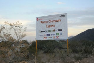 La empresa se ubicará junto al proyecto Chemours Laguna. (EL SIGLO DE TORREÓN)