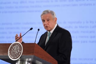 El presidente de México, Andrés Manuel López Obrador, aseguró este lunes que el Senado mexicano ratificará la próxima semana el renovado acuerdo comercial con Estados Unidos y Canadá, apodado T-MEC. (NOTIMEX)