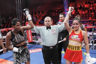 Defenderá por segunda ocasión su Campeonato Supergallo Femenil de la Asociación Mundial de Boxeo. (ARCHIVO)