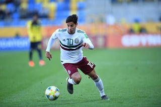 El internacional mexicano Diego Lainez tuvo actividad con la Selección mexicana dentro de la Copa del Mundo Sub-20 Polonia 2019. (ARCHIVO)