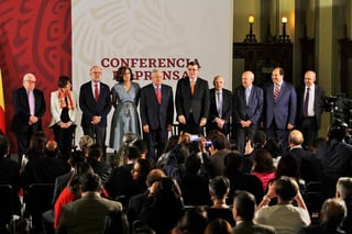 Durante su mensaje, el presidente Andrés Manuel López Obrador destacó que el derecho de asilo es sagrado para México. (NOTIMEX)