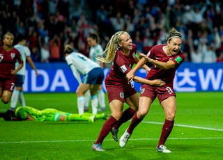 La inglesa Jodie Taylor anotó el único gol del encuentro ante las sudamericanas en el Mundial Femenil.