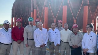 El presidente de México, Andrés Manuel López Obrador, anunció este domingo la reactivación de una planta de fertilizantes en la ciudad de Camargo, Chihuahua (norte), y que ha estado inactiva desde 2002. (ESPECIAL)