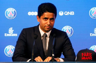 Al-Khelaifi fue claro y contundente en sus declaraciones para la revista 'France Football' ante el nuevo proyecto del cuadro parisino. (ARCHIVO)