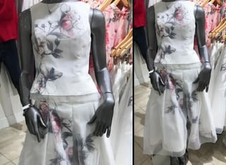 Al final la novia dijo que dejó a su madre usar la ropa que quisiera. (INTERNET)