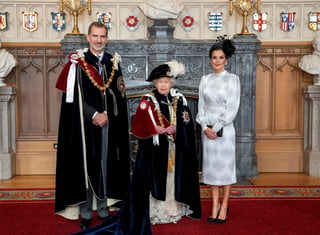 La concesión del título de caballero a Felipe VI es un nuevo jalón en los lazos históricos que han unido a la familia real británica con la española. (EFE)