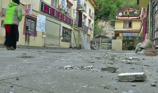 El terremoto se registró en la provincia central de Sichuan, con una magnitud de 6.0. (AGENCIAS)
