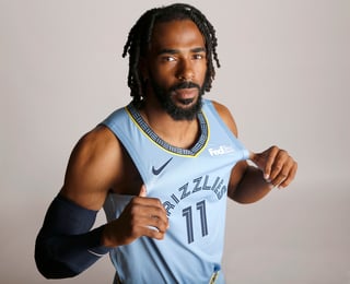 Mike Conley llegó a la NBA en la temporada 2017-2018 y había jugado sus 12 campañas con los Grizzlies de Memphis. (AP)