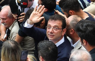 Ganó la repetición de las elecciones a alcalde de Estambul con un 53.6 % de los votos. (EFE)