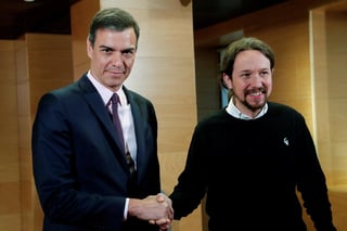 El presidente del Gobierno en funciones, Pedro Sánchez, y el líder de Podemos, Pablo Iglesias. (ARCHIVO)