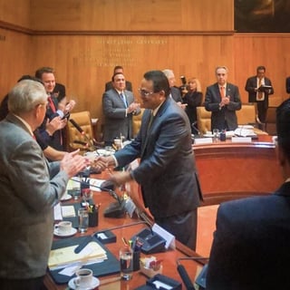 Javier Guerrero dejó su cargo en la Secretaría de Gobernación, para incorporarse al Instituto Mexicano del Seguro Social. (ESPECIAL)