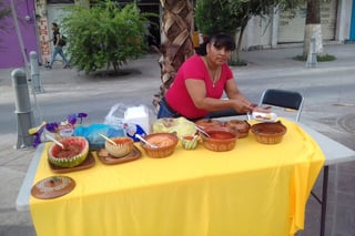 Doña Mayela ha creado unos platillos muy especiales que tienen como base dos frutas muy laguneras: el melón y la sandía. (EL SIGLO DE TORREÓN)