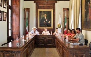 La mitad del cabildo no acudió este viernes a la histórica sala de juntas de la presidencia municipal de Cuatro Ciénegas. (EL SIGLO COAHUILA)