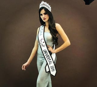 Sofía Aragón, quien representará a México a finales de este año en el certamen Miss Universo, dijo que las personas depresivas no externan sus emociones porque les genera vergüenza y conflictos internos. (INSTAGRAM)
