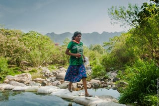 Lorena pertenece al pueblo indígena que vive en el norte de México. (ARCHIVO)