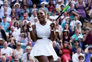 Serena Williams, quien venció 6-2 y 7-5 a Giulia Gatto-Monticone en la primera ronda, hará pareja con Andy Murray en dobles mixtos. (EFE)