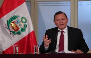 El canciller peruano, Néstor Popolizio, descartó la presencia de representantes del gobierno y de la oposición de Venezuela para 'no polarizar el encuentro'. (EFE).