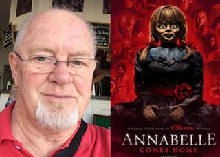 El turista británico fue a ver Annabelle 3 en un cine de Tailandia. (INTERNET)