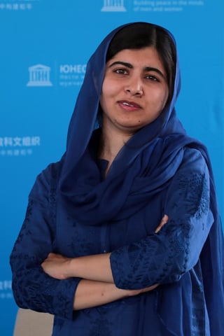 Malala, que intervino en una conferencia internacional sobre la emancipación de la mujer en la sede de la Unesco en París coincidiendo con la reunión de ministros de Educación de los siete países más ricos, dijo a sus dirigentes que deberían dedicar más fondos sobre todo a la región del Sahel. (EFE)