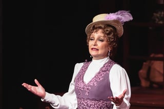 La actriz y cantante, quien celebró las 200 representaciones de la obra Hello Dolly!  (ARCHIVO)