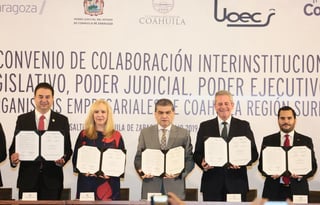 El gobernador Miguel Ángel Riquelme Solís mencionó que dentro de unos días se firmarán acuerdos con el sector educativo. (EL SIGLO COAHUILA)