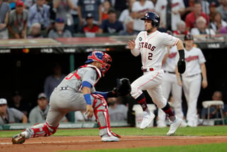 Alex Bregman, de los Astros de Houston, corre rumbo al home durante el Juego de Estrellas 2019 en el que la Liga Americana se impuso 4-3 ante la Nacional. (AP)