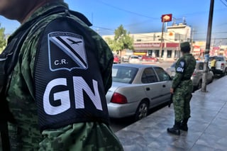 Medio centenar de elementos del Ejército Mexicano asignados a la Guardia Nacional ya patrullan en las calles de Monclova.