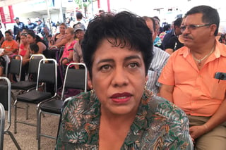 María de Lourdes Montes Hernández, diputada federal, aseguró que sostuvieron una reunión con el secretario de salud nacional. (FABIOLA P. CANEDO)