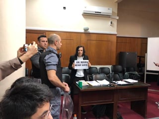 Un tribunal penal en Buenos Aires dio por probado que Aldana cometió abusos en cuatro de los siete casos por los que estaba acusado. (TWITTER)
