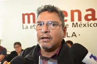 Presidente del Comité Ejecutivo Estatal de Morena, Carlos César Martínez Escalante. (ARCHIVO)