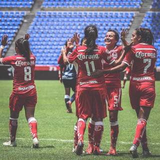 El equipo de Toluca Femenil, venció a Puebla en la jornada 1 de la Liga MX Femenil. (CORTESÍA)